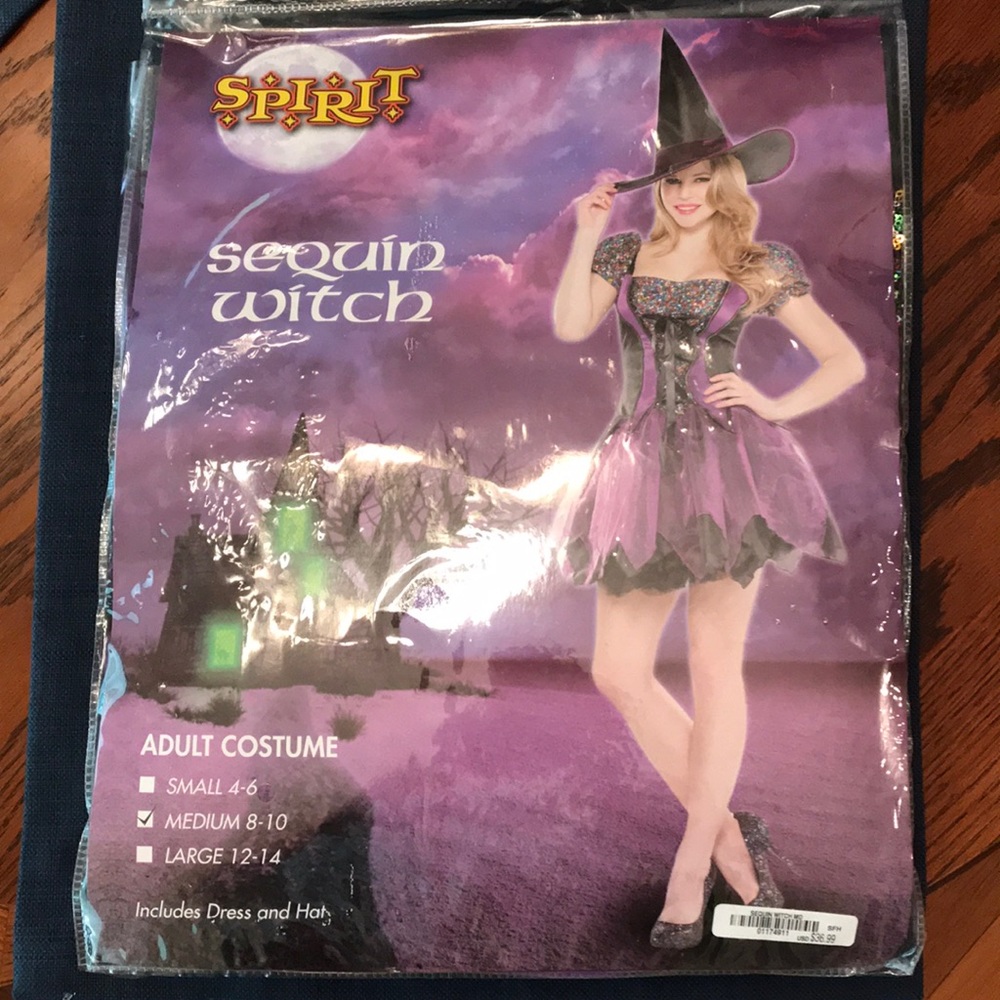 Halloween costume excellent condition, including the tights.